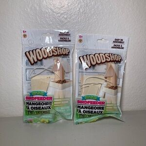 Woodshop DIY Bird Feeder Bundle